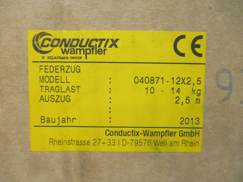 CONDUCTIX WAMPFLER 040871-12X2,5 9340 10-14KG NSMP