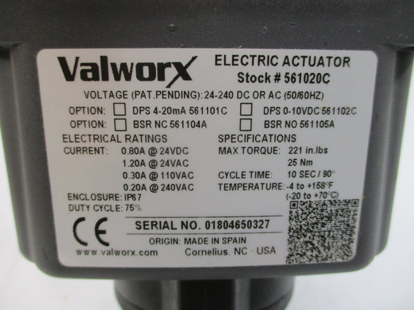 VALWORX 561206C 24-240VAC/DC 1.20A NSMP