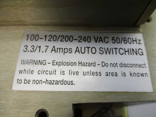 ALLEN BRADLEY 6181-CHBCBBZZR SER. B 100-120/200-240VAC 3.3/1.7A UNMP