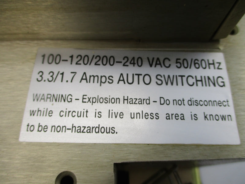 ALLEN BRADLEY 6181-CHBCBBZZR SER. B 100-120/200-240VAC 3.3/1.7A UNMP