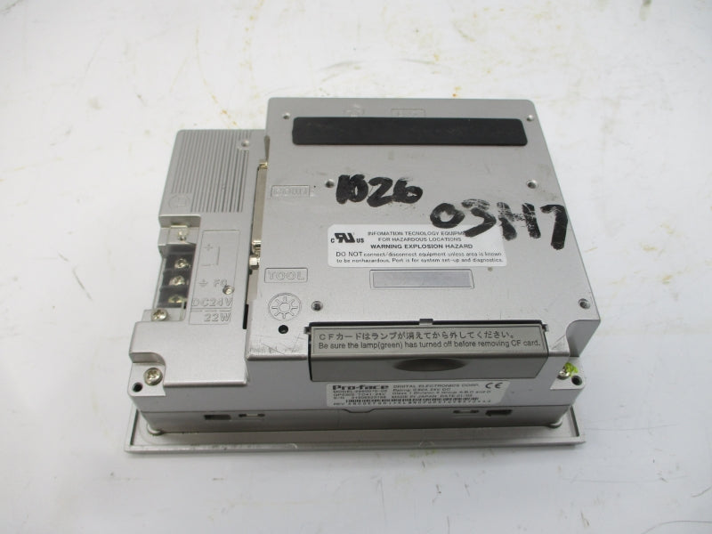 PROFACE 2980070-02 GP2300-TC1-24V 24VDC 0.92A UNMP