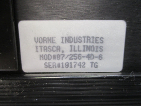 VORNE INDUSTRIES 87/256-4D-6 NSNP