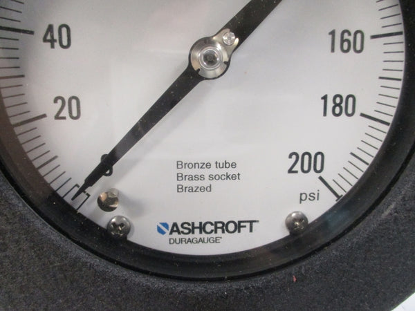 ASHCROFT 45-1377-AS-02L-200# 0-200PSI 4-1/2" NSMP