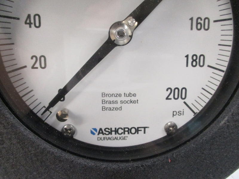 ASHCROFT 45-1377-AS-02L-200# 0-200PSI 4-1/2" NSMP