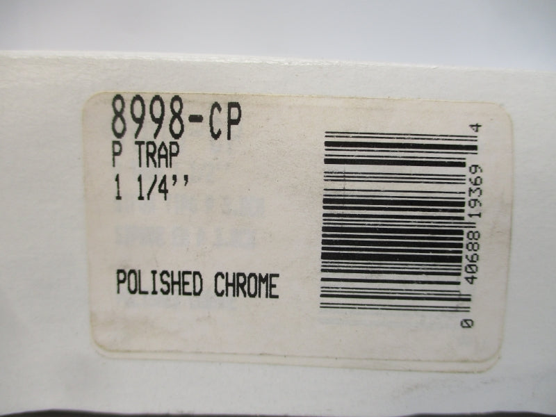 KOHLER 8998-CP 1-1/4" NSMP