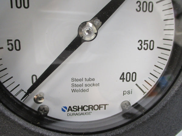 ASHCROFT 45-1377-BS-02B-400# 0-400PSI 4-1/2" NSMP