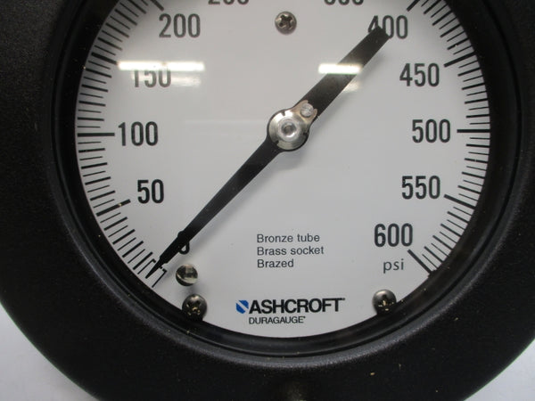 ASHCROFT 45-1377-AS-02B-600# 0-600PSI 4-1/2" NSMP