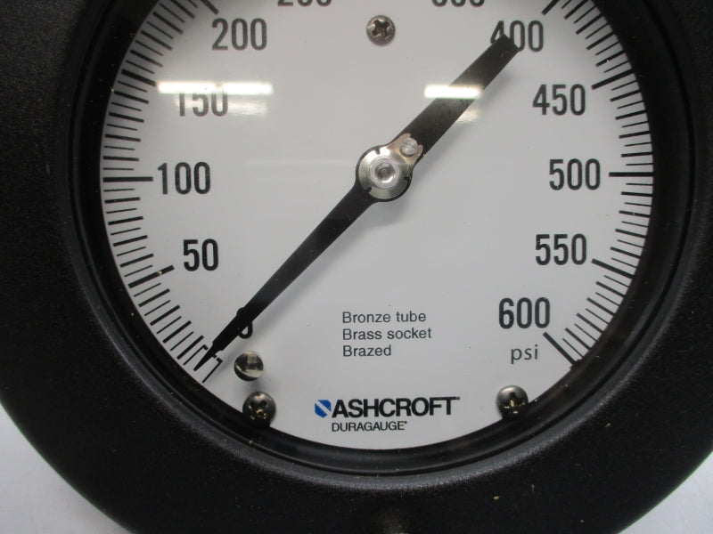 ASHCROFT 45-1377-AS-02B-600# 0-600PSI 4-1/2" NSMP