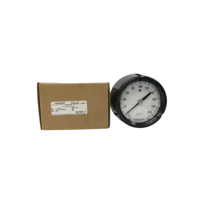 ASHCROFT 45-1279-AS-02B-200# 0-200PSI 4-1/2" NSMP