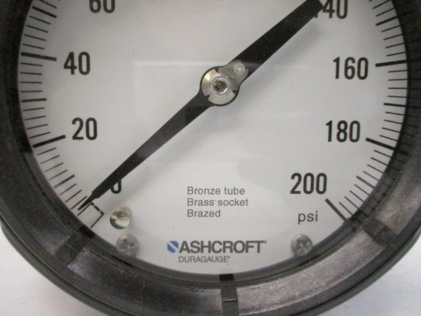 ASHCROFT 45-1279-AS-02B-200# 0-200PSI 4-1/2" NSMP