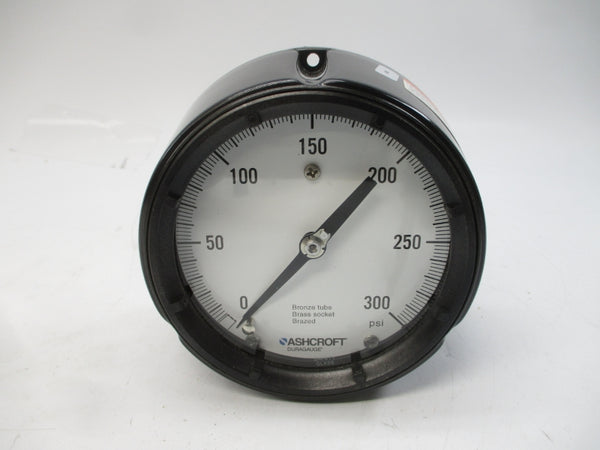ASHCROFT 45-1279-AS-02B-300# 0-300PSI 4-1/2" NSMP