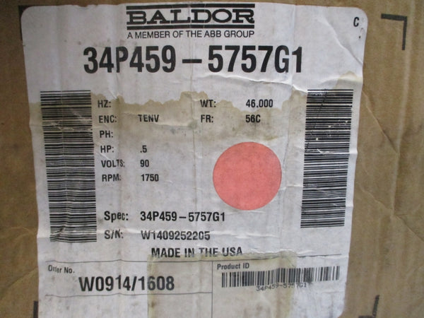 BALDOR T56H1021 34P459-5757G1 90V 5.5A NSMP