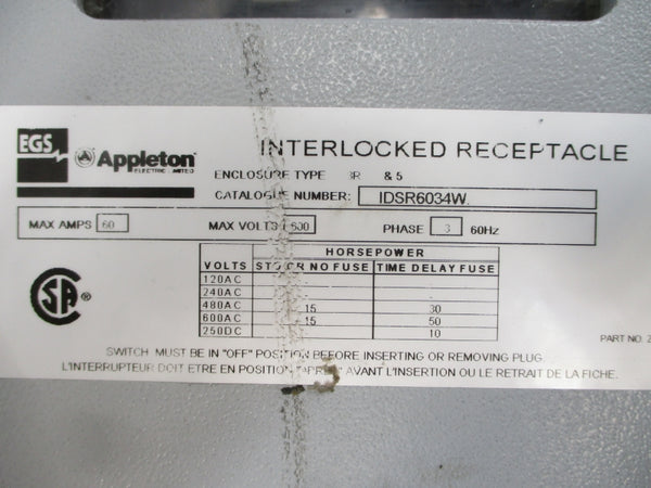 APPLETON IDSR6034W 600V 60A NSNP