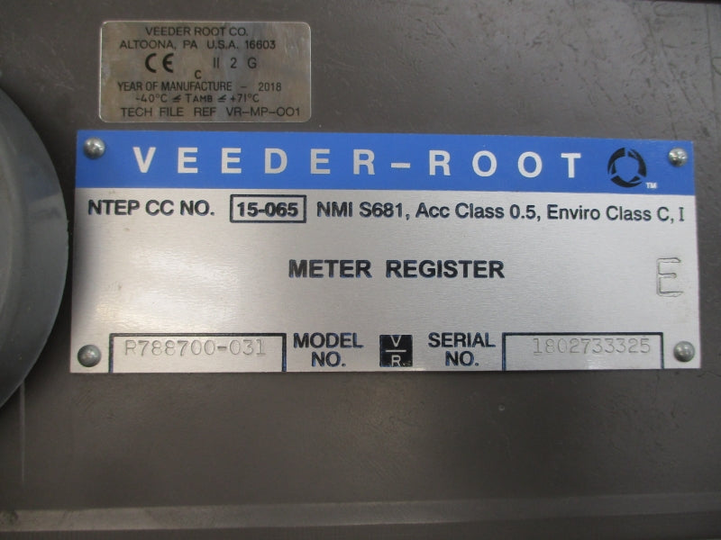 VEEDER-ROOT R788700-031 UNMP
