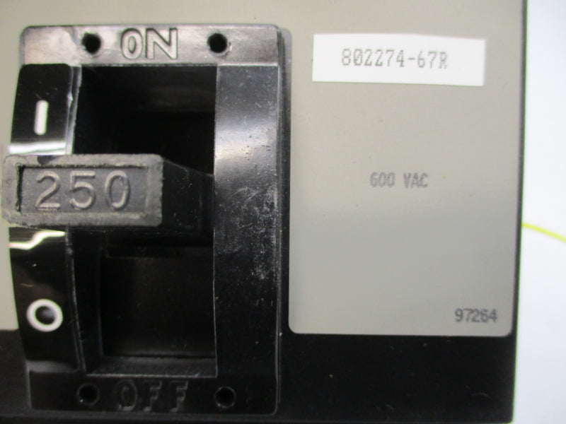 SQUARE D KAF3625021M1212 SER. 2 600VAC 250A NSNP