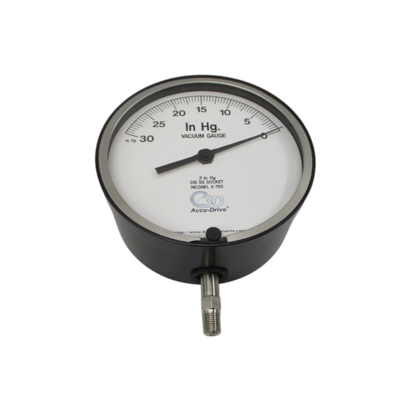 3D INSTRUMENTS 24205-21B51GZK -30/0INHG NSNP