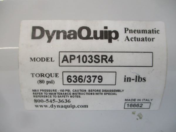 DYNAQUIP AP103SR4 150PSI NSMP