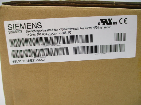 SIEMENS 6SL3100-1BE21-3AA0 NSMP