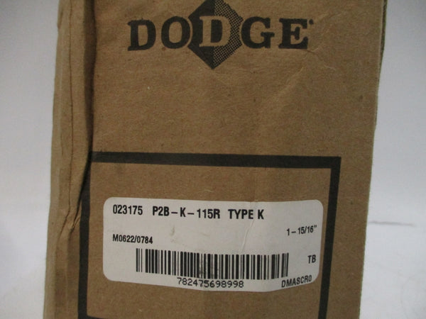 DODGE 023175 P2B-K-115R 1-15/16" NSMP