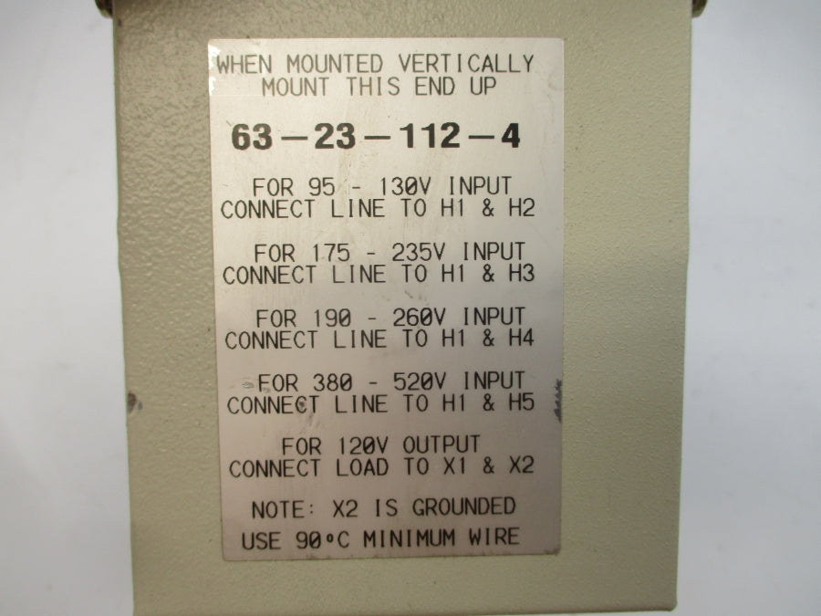 SOLA 63-23-112-4 380-520V 1.80A NSNP