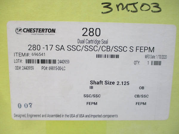 CHESTERTON 280-17 696541 2.125" NSMP