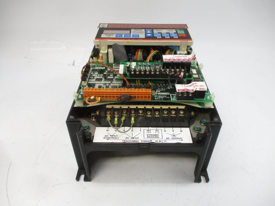 RELIANCE ELECTRIC 2GU21001 GP-2000 200/230VAC 4.5/5.3A (NO COVER) UNMP