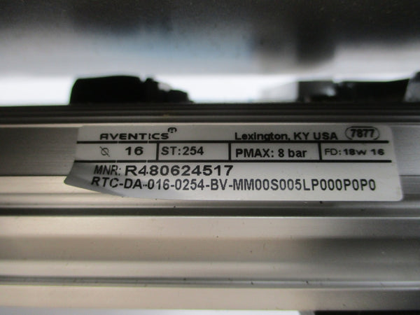AVENTICS R480624517 RTC-DA-016-0254-BV-MM00S005LP000P0P0 (AS PICTURED) NSNP