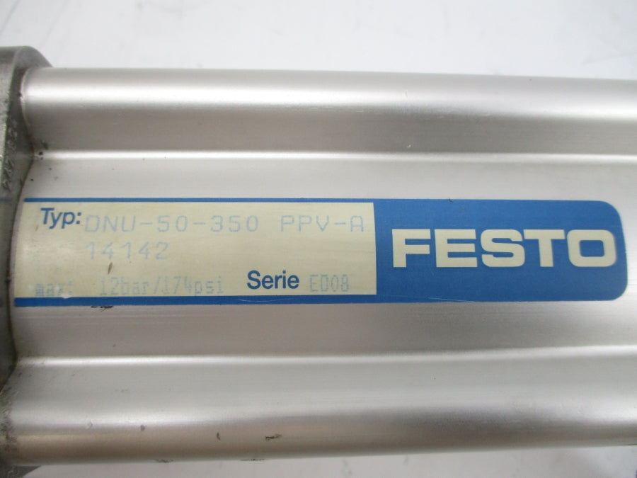 FESTO DNU-50-350PPV-A 14142 SER. ED08 174PSI UNMP