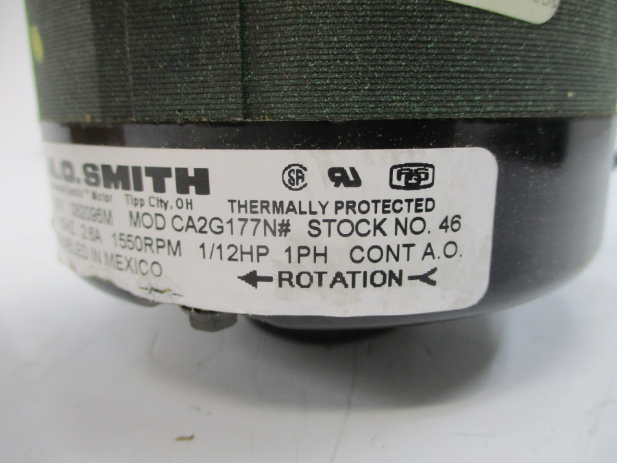 A.O. SMITH 46 CA2G177N# 115V 2.6A NSMP