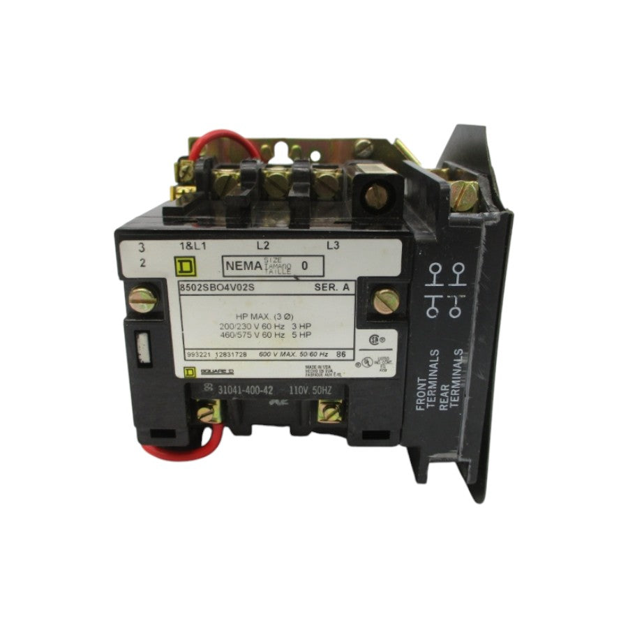 SQUARE D 8502SBO4V02S SER. A 110/120V NSNP