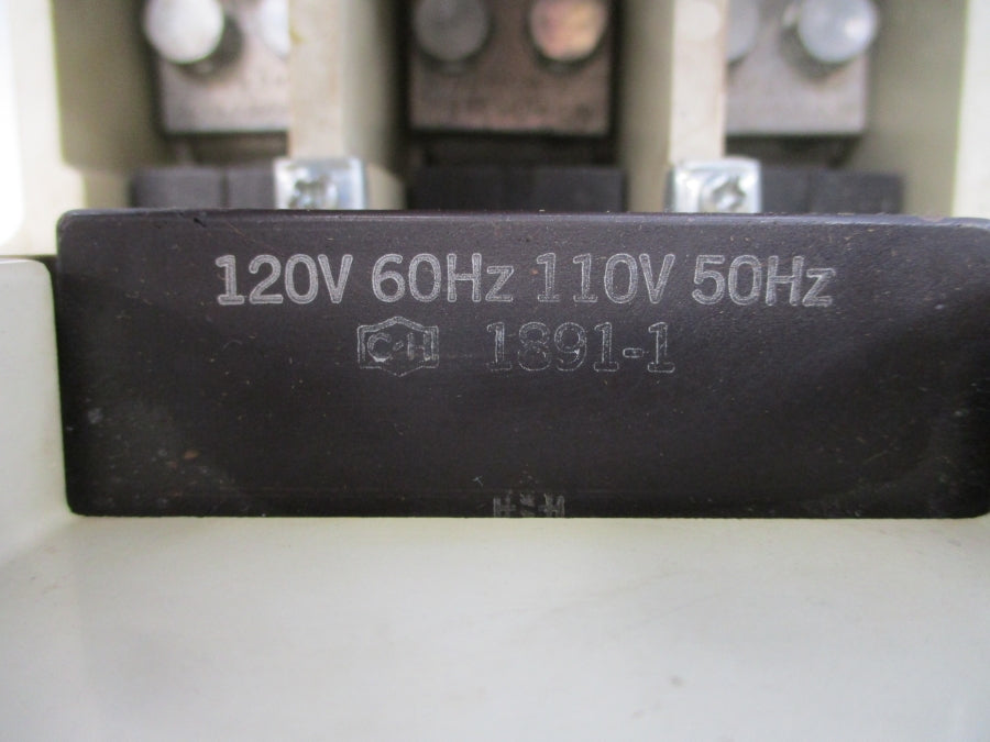 CUTLER HAMMER C25LNE3360A SER. A1 110/120V 360A UNMP