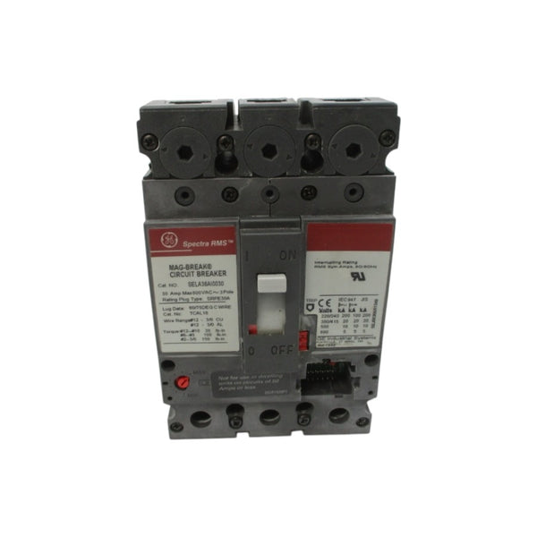 GENERAL ELECTRIC SELA36AI0030 600VAC 30A NSNP