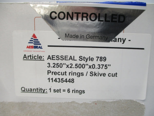 AES SEAL 789 (PKG OF 6) 3.250"X2.500"X0.375" NSMP