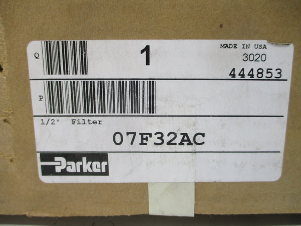 PARKER 07F32AC 150PSI 1/2" NSMP