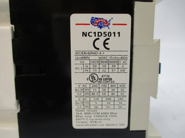 US BREAKER NC1D5011 240V 60A NSMP