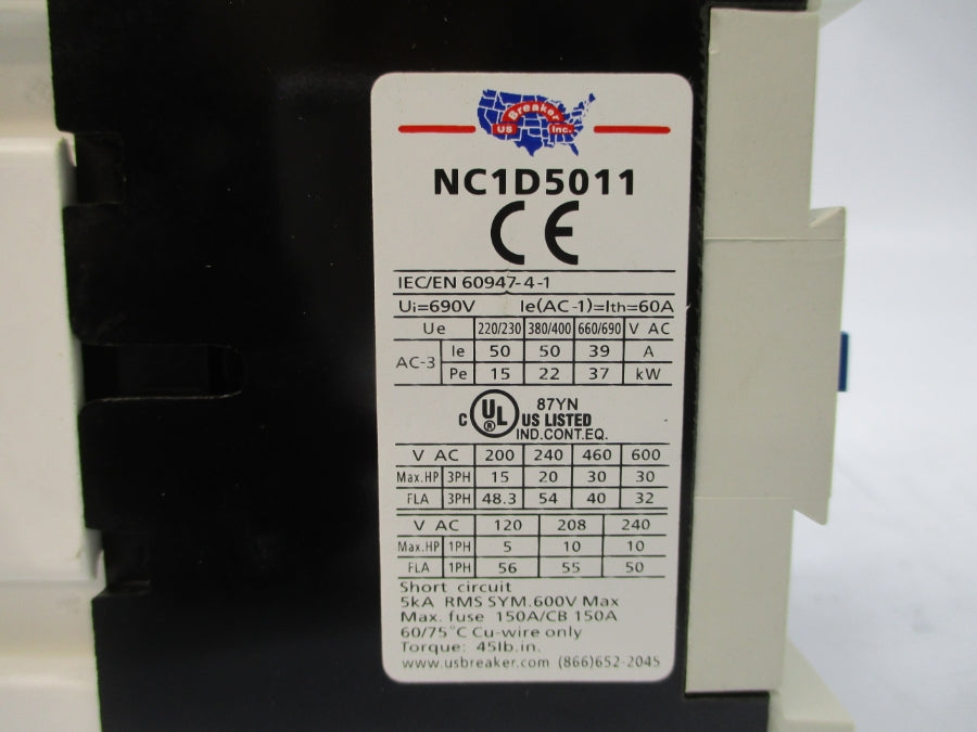 US BREAKER NC1D5011 240V 60A NSMP