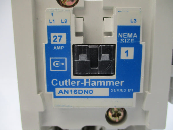CUTLER HAMMER AN16DN0AB SER. B1 110/120V 27A NSMP