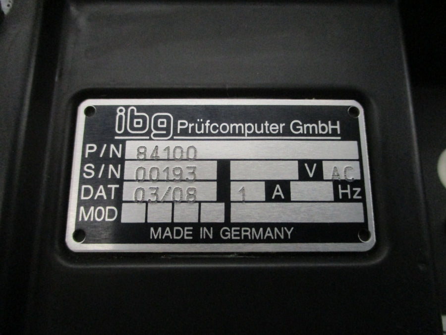 IBG EDDYNOMIC 84100 90-260VAC 1A NSNP