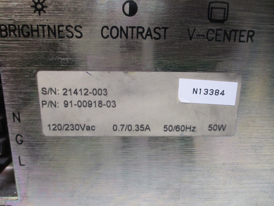 PANELMATE 91-00918-03 120/230VAC 0.7/0.35A UNMP