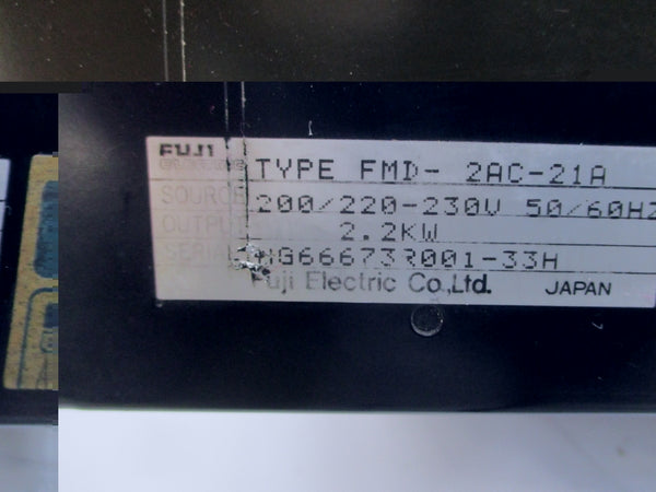 FUJI ELECTRIC FMD-2AC-21A 200/220-230V UNMP
