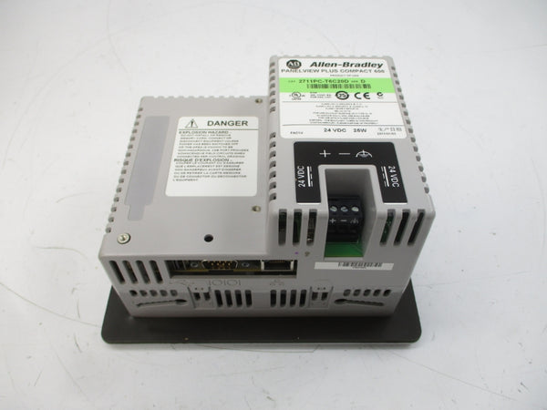 ALLEN BRADLEY 2711PC-T6C20D SER. D 24VDC NSMP
