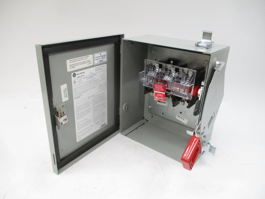 ALLEN BRADLEY 1494H-BF3N SER. A 600VAC 30A NSMP