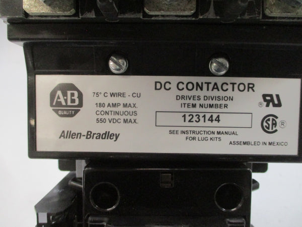 ALLEN BRADLEY 123144 115V 180A NSNP