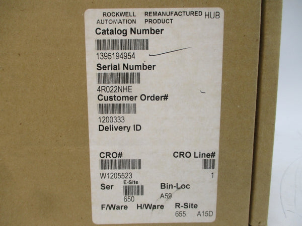 ROCKWELL AUTOMATION 194954 REV. 11 REMAN