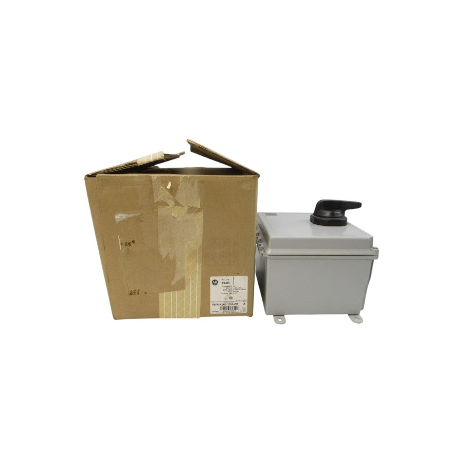 ALLEN BRADLEY 194R-KJ60-1753-PB SER. B 600VAC 60A NSMP