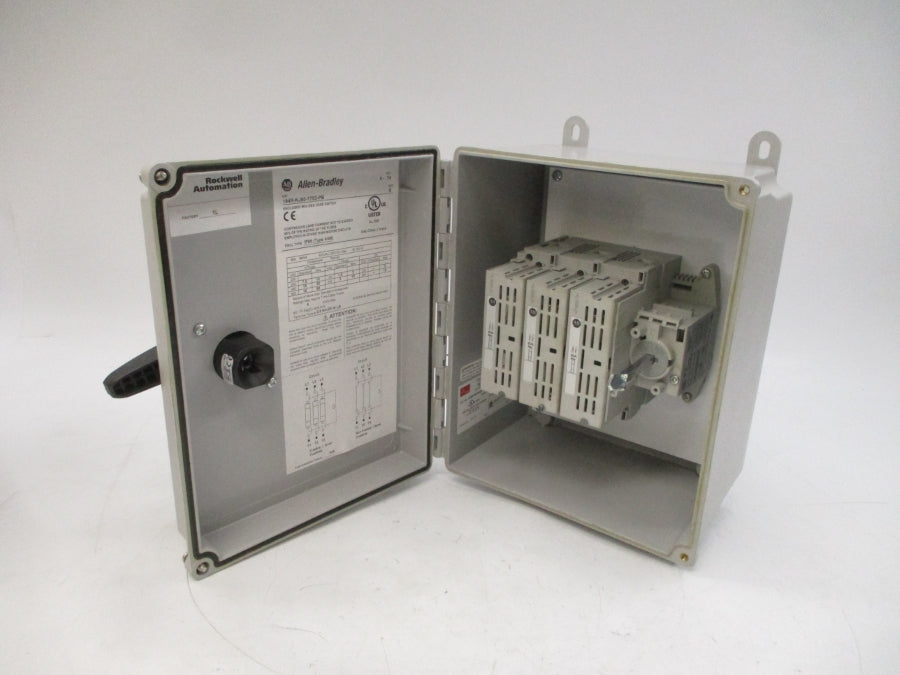 ALLEN BRADLEY 194R-KJ60-1753-PB SER. B 600VAC 60A NSMP