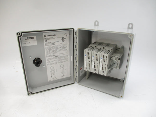 ALLEN BRADLEY 194R-KJ60-1753-PB SER. A 600VAC 60A NSMP
