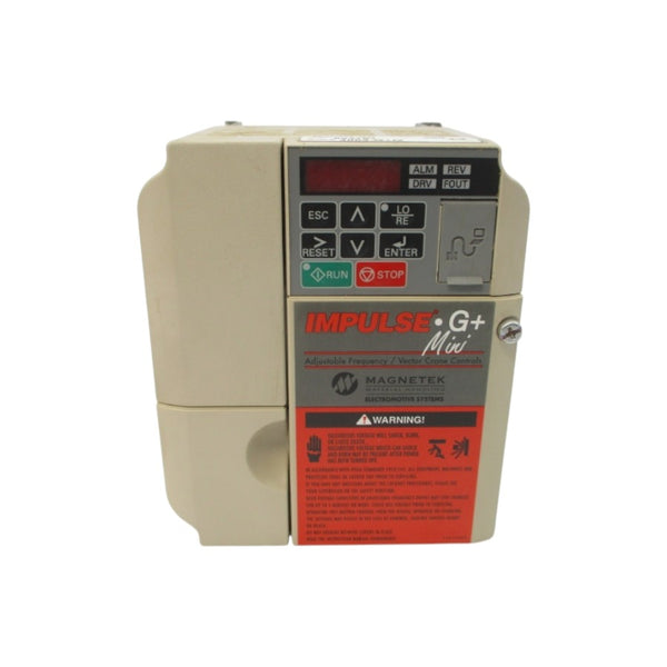 YASKAWA CIMR-VU4A0004BAA 380-480VAC 4.3/3.2A REV. D UNMP