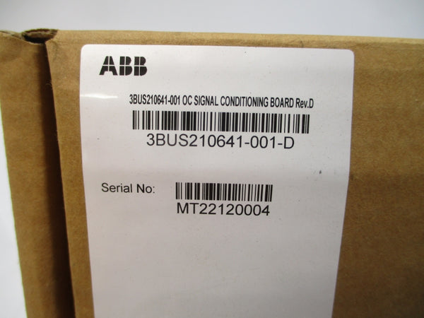 ABB 3BUS210641-001 REV. D NSMP