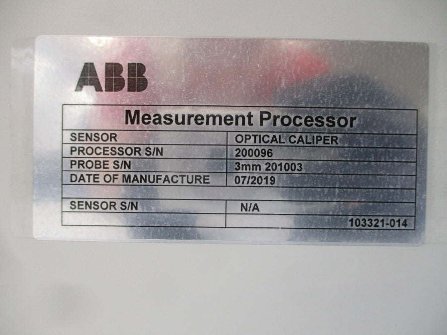 ABB OPTICAL CALIPER 103321-014 NSNP